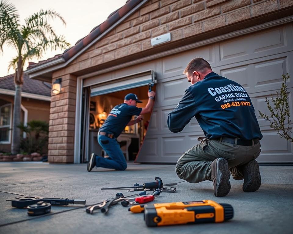 emergency garage door repair  Corona Del Mar CA