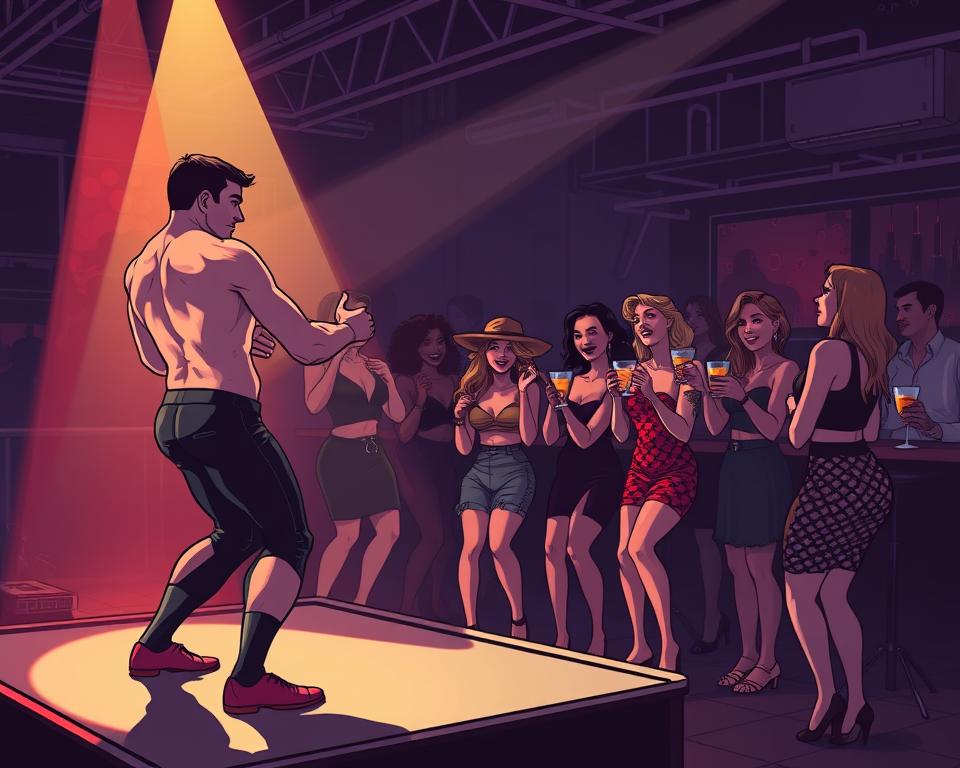 bachelorette party strippers Corona