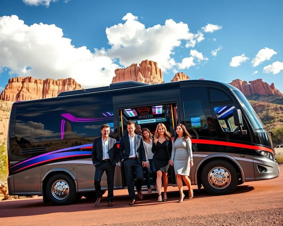 Charter Bus Castle Rock Colorado