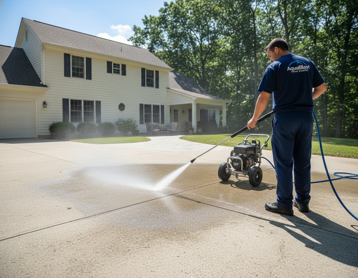 Pressure Washing In Lewis Center