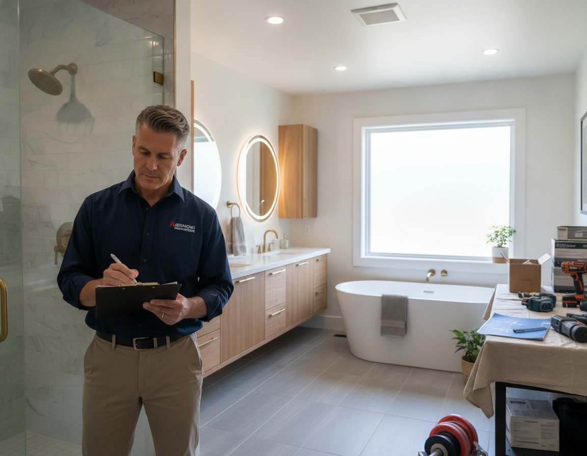 Bathroom Renovation With Premium Finishes